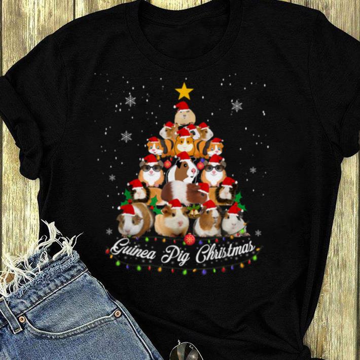Nice Tree Guinea Pig Christmas Tee Guinea Pig Christmas Pajamas shirt