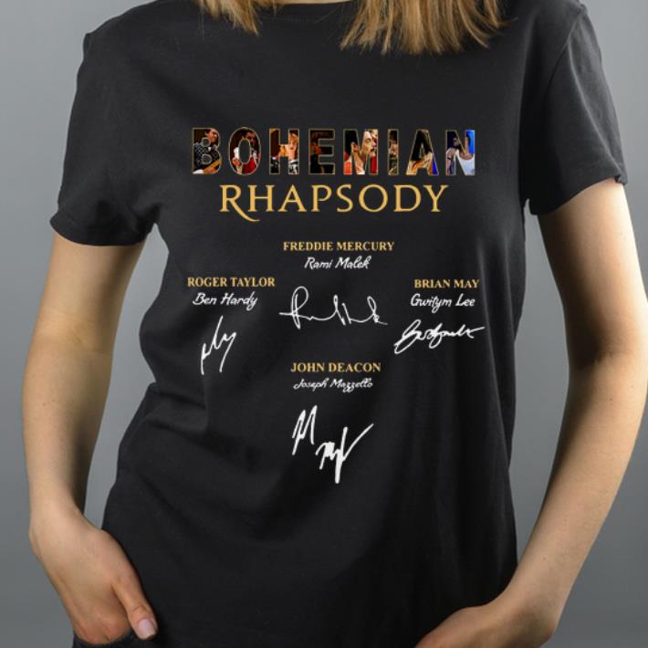 Official Bohemian Rhapsody Signatures shirt