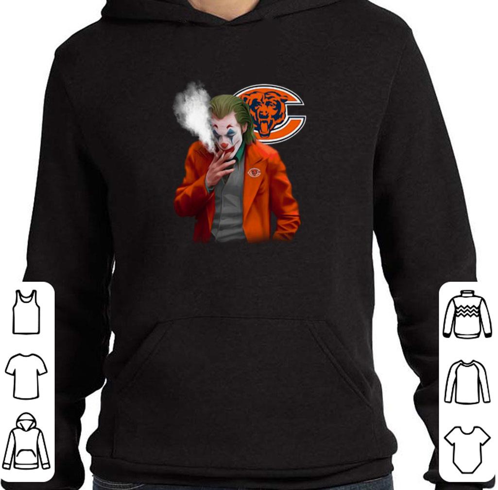 Official Chicago Bears Joker 2019 smoking shirt