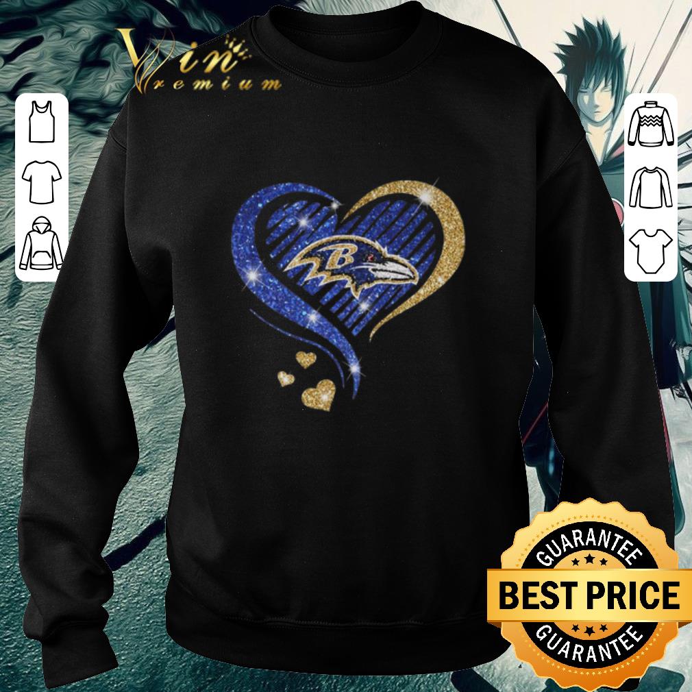 Official Glitter Love Baltimore Ravens shirt