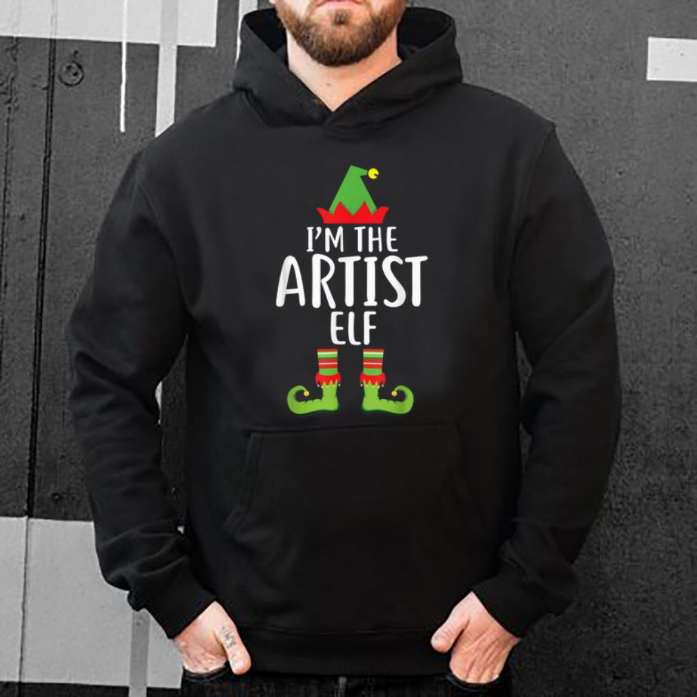 Official I'm the Artist Elf Matching Family Group Christmas shirt