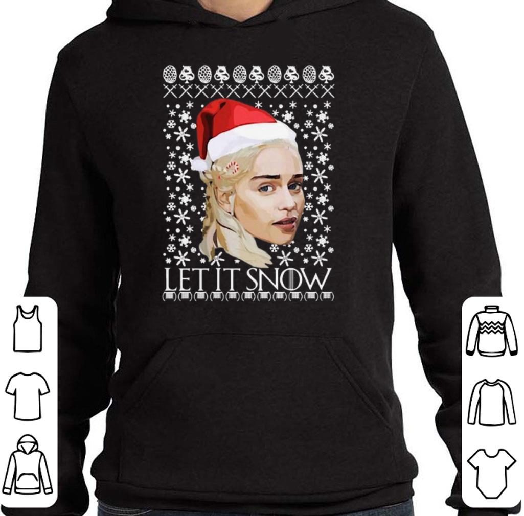 Official Khaleesi Daenerys Let It Snow Christmas shirt