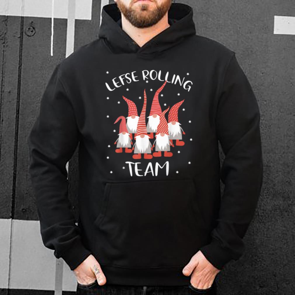 Official Lefse Rolling Team God Jul Gnome Tomte Xmas Santa Christmas shirt