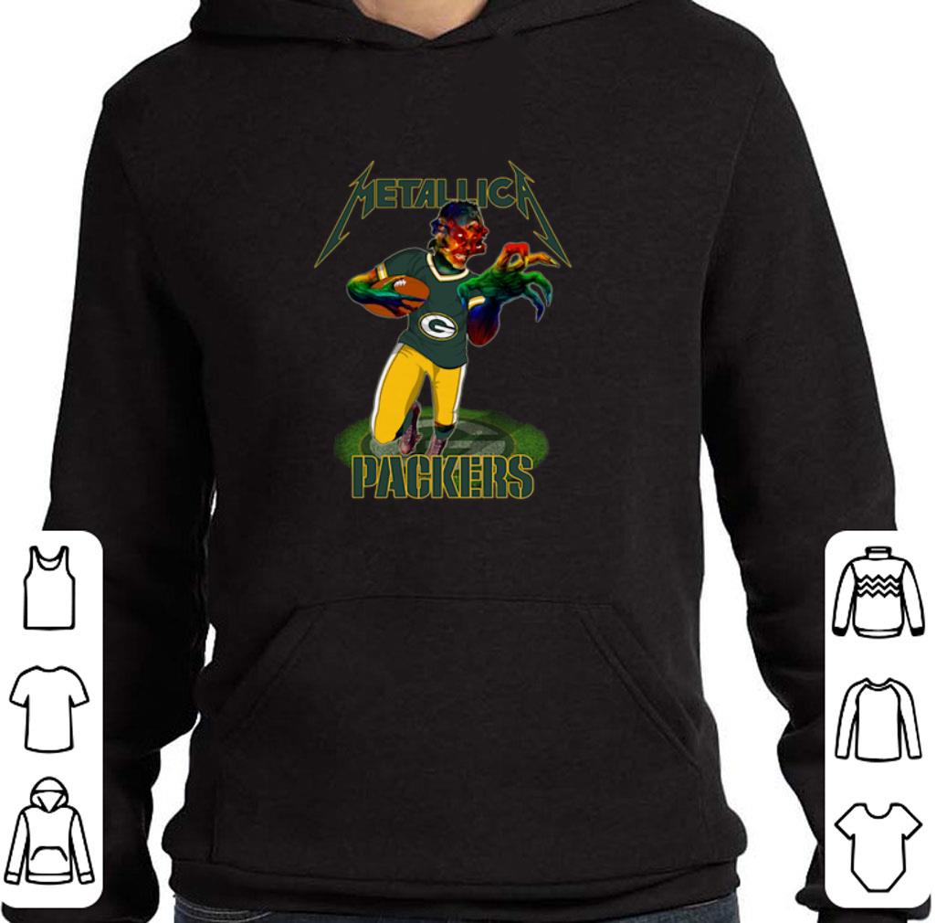 Official Monster Metallica Green Bay Packers shirt