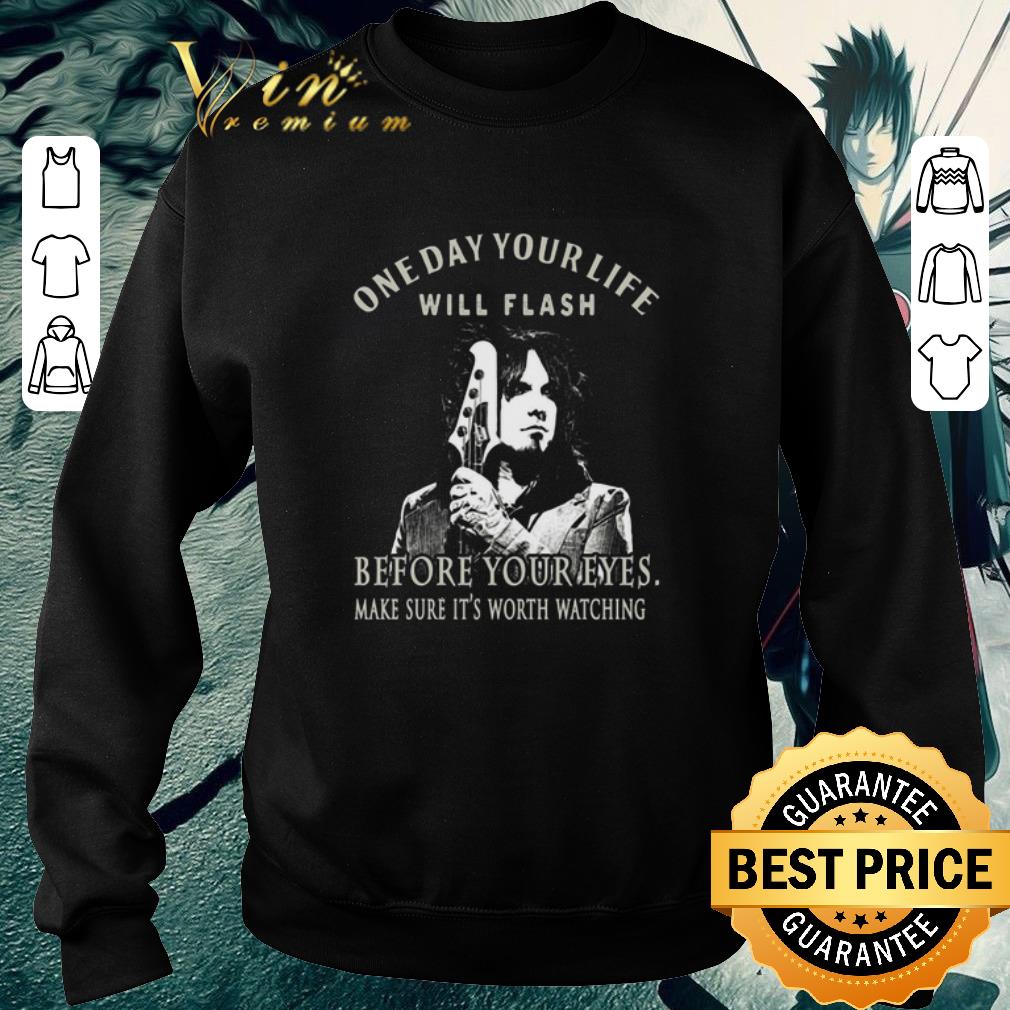 Official One day your life will Flash before your eyes make sure it's worth watching shirt