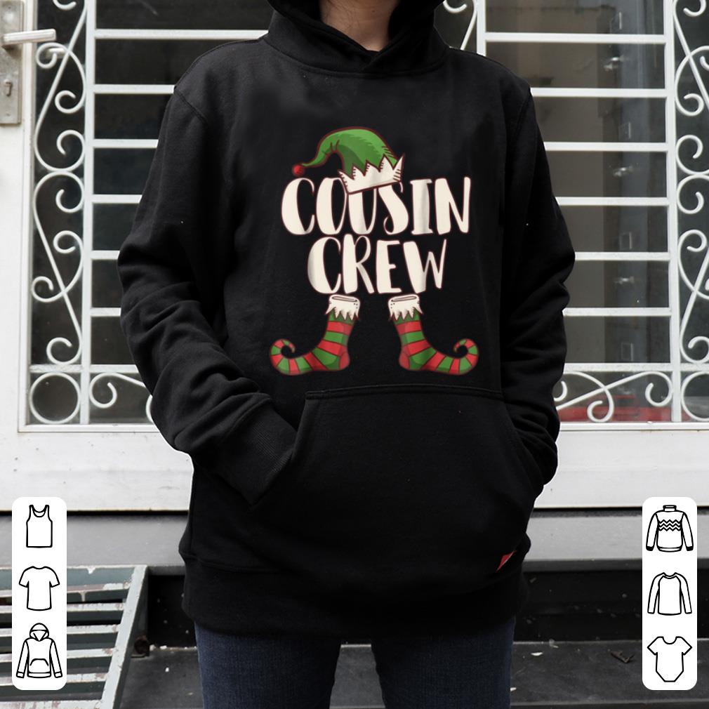 Premium Cousin Crew ELF Gift Family Matching Christmas Ugly shirt