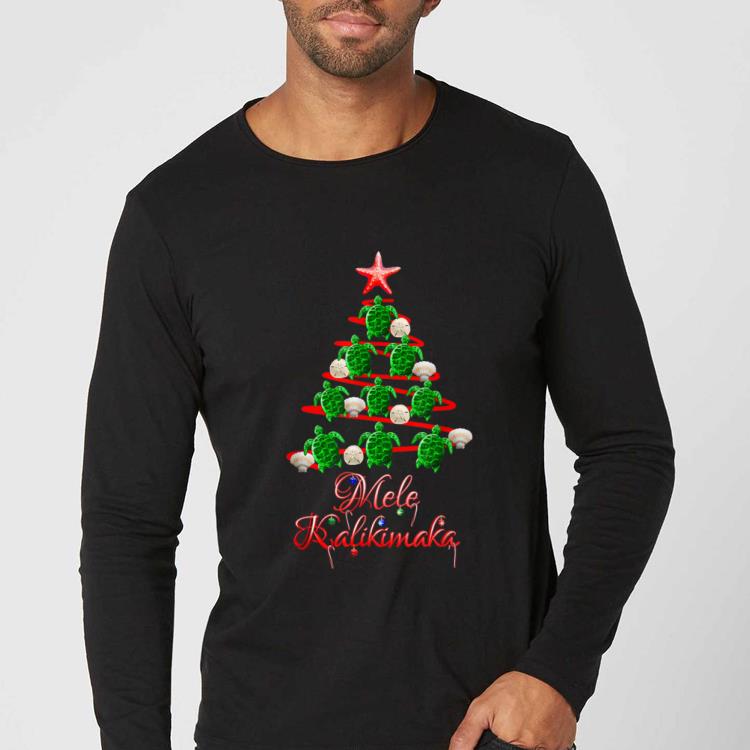 Premium Mele Kalikimaka Hawaiian Beach Christmas shirt
