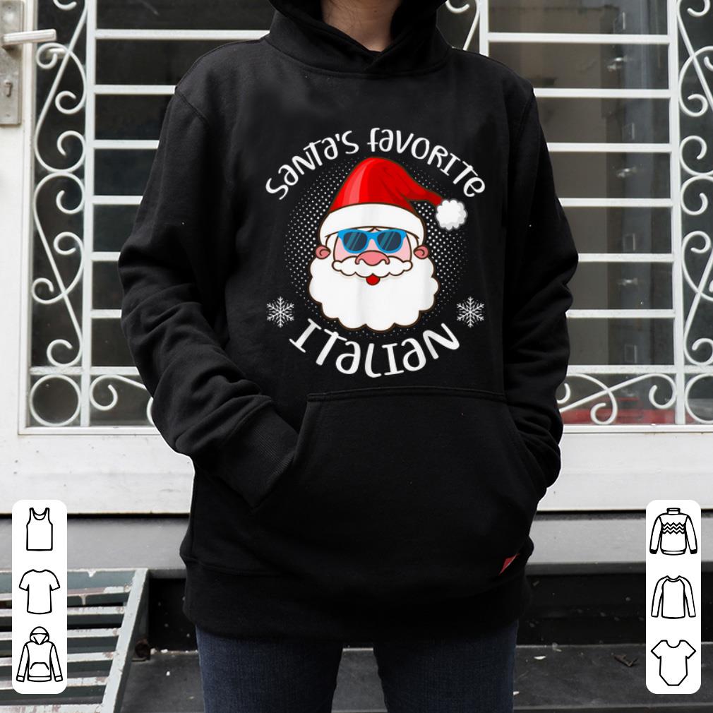 Premium Santa's Favorite Italian Funny Christmas Gift sweater