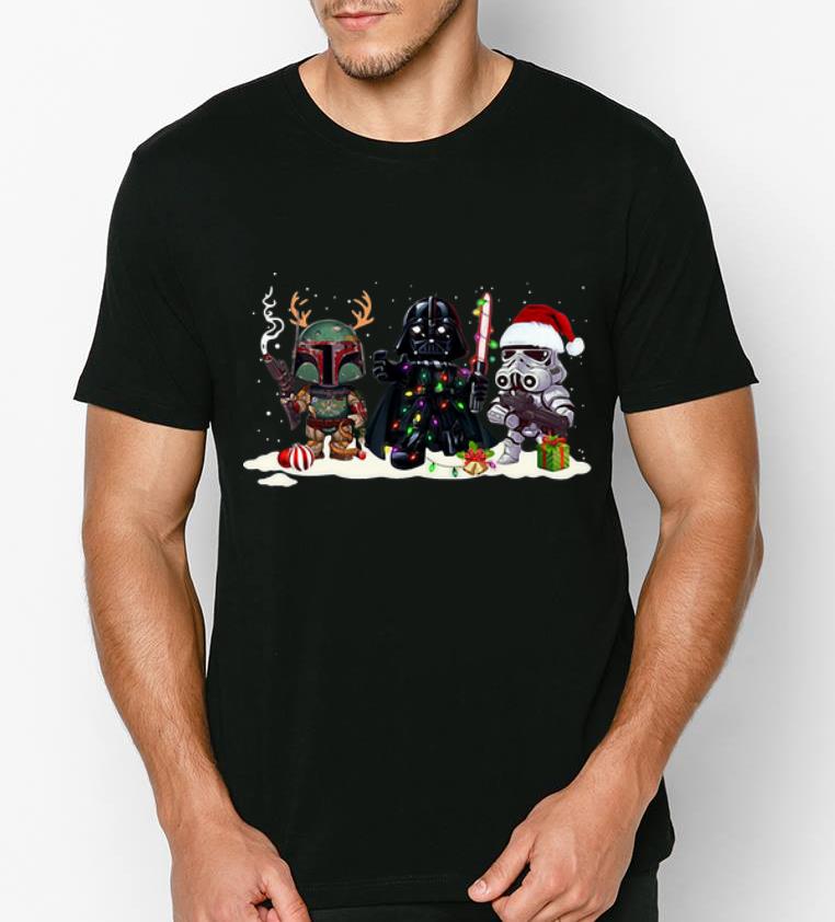 Premium Star Wars Merry Christmas Santa Hat shirt