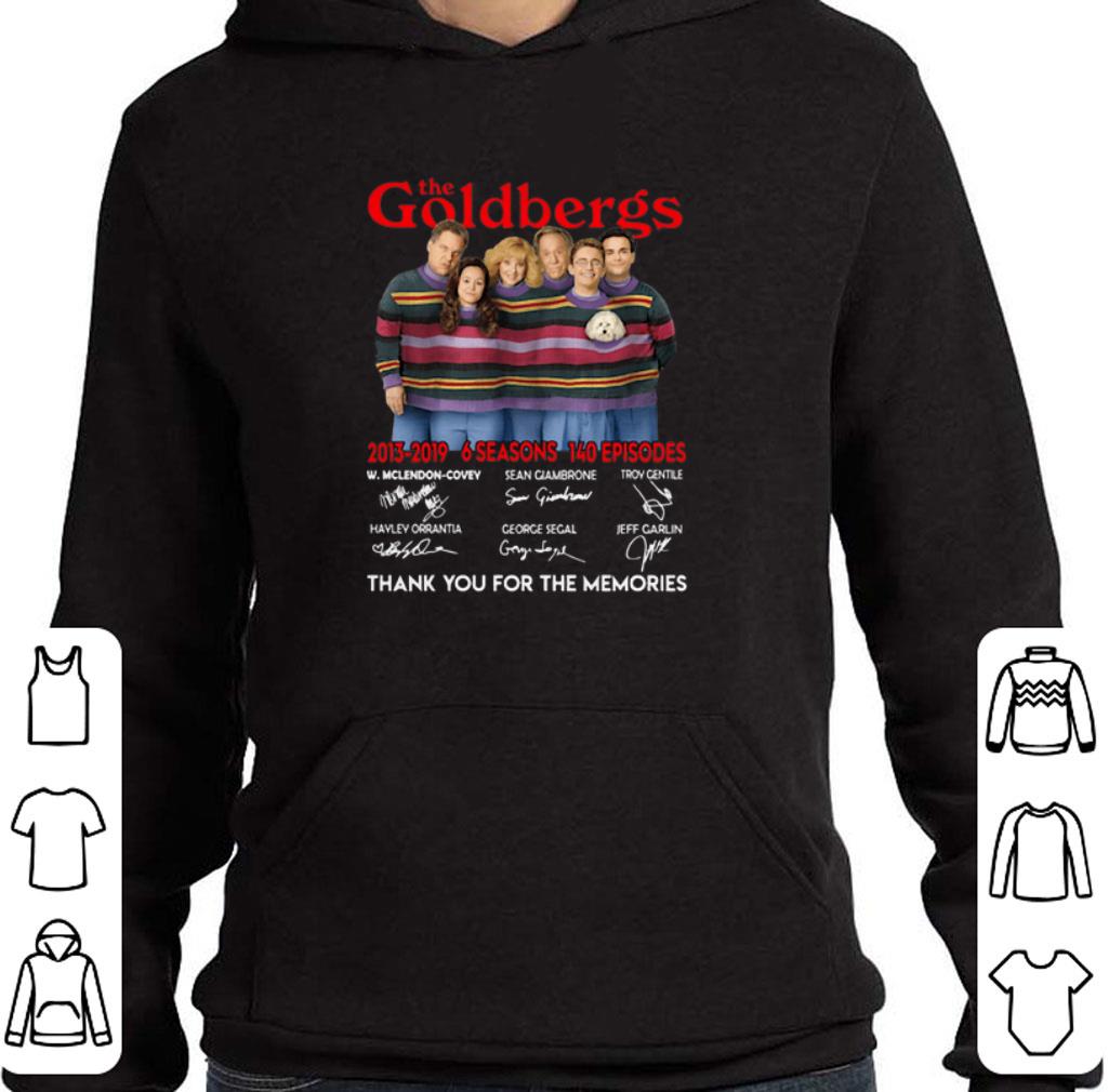 Premium The Goldbergs 2013 2019 thank you for the memories signatures shirt