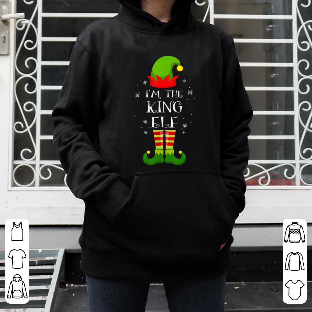 Pretty I'm The King Elf Matching Family Group Christmas sweater