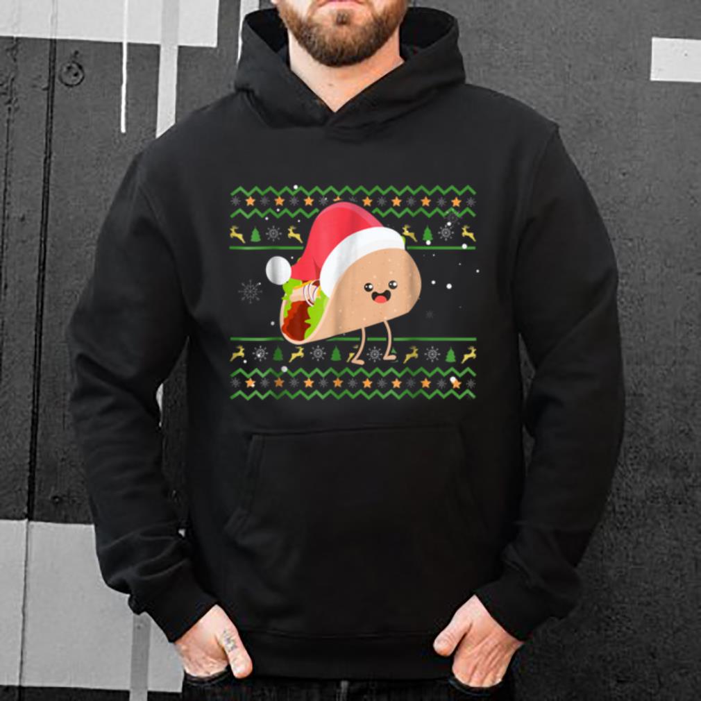 Pretty TACO Santa Hat Ugly Christmas gift for men women shirt