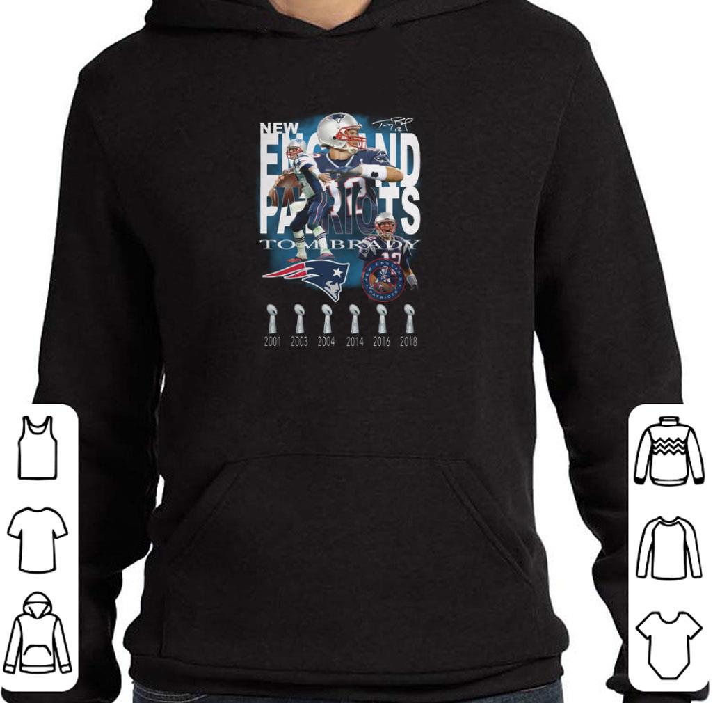Tom Brady New England Patriots 6 cups signature shirt