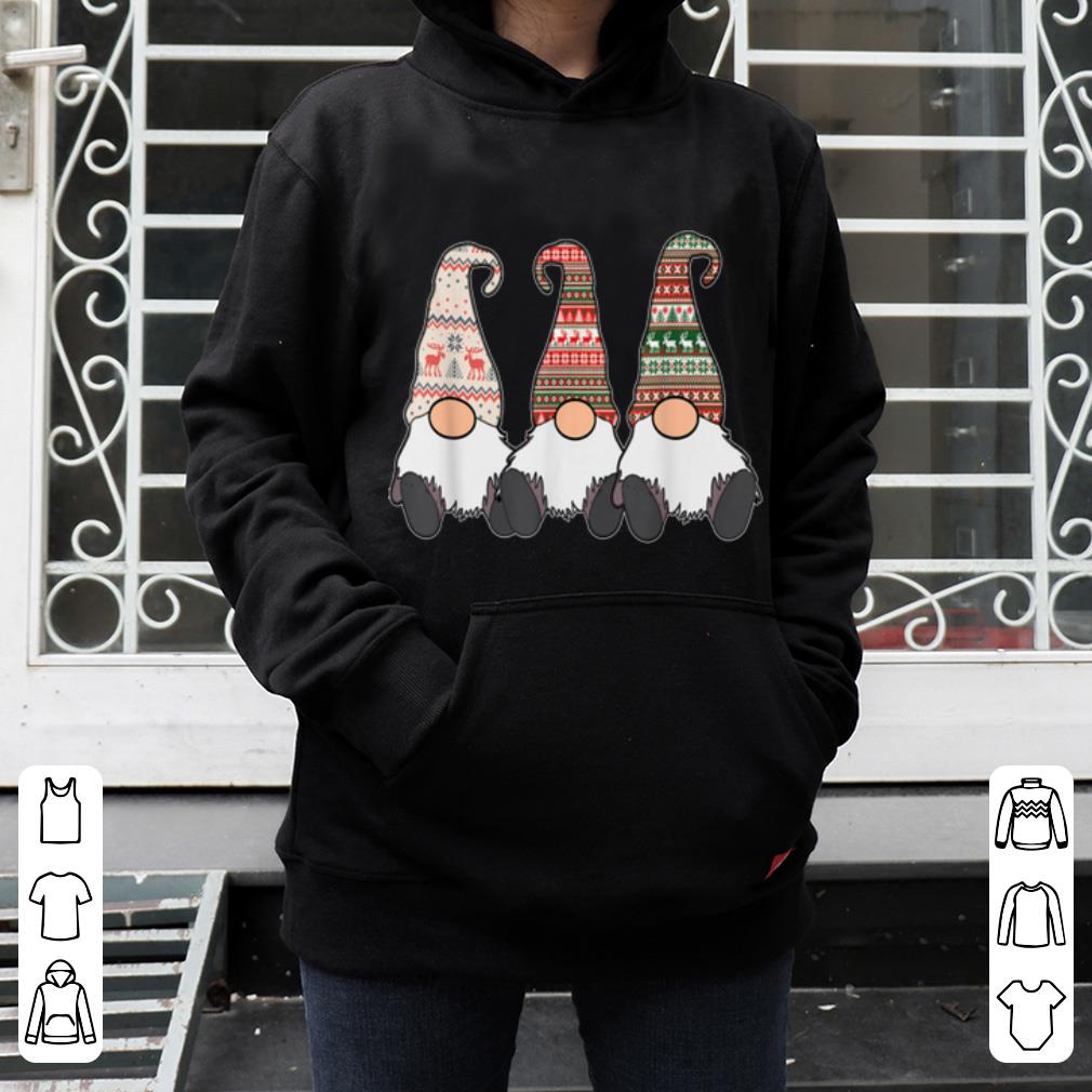 Top 3 Nordic Gnomes Winter Christmas Swedish Tomte Cute Elves shirt