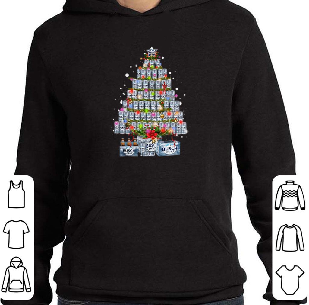 Top Busch Light beer Christmas Tree shirt
