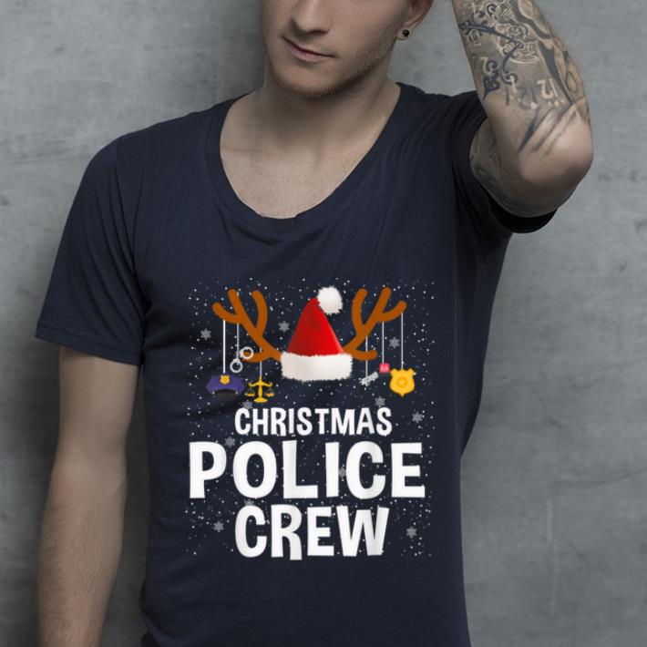 Top Christmas Police Crew Funny Christmas Gift Police shirt
