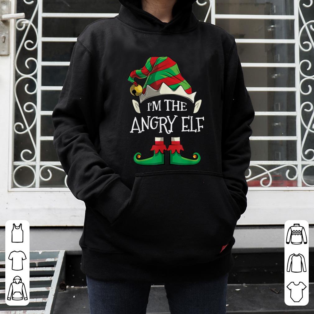 Top I'm The Angry Elf Family Matching Christmas Gifts shirt