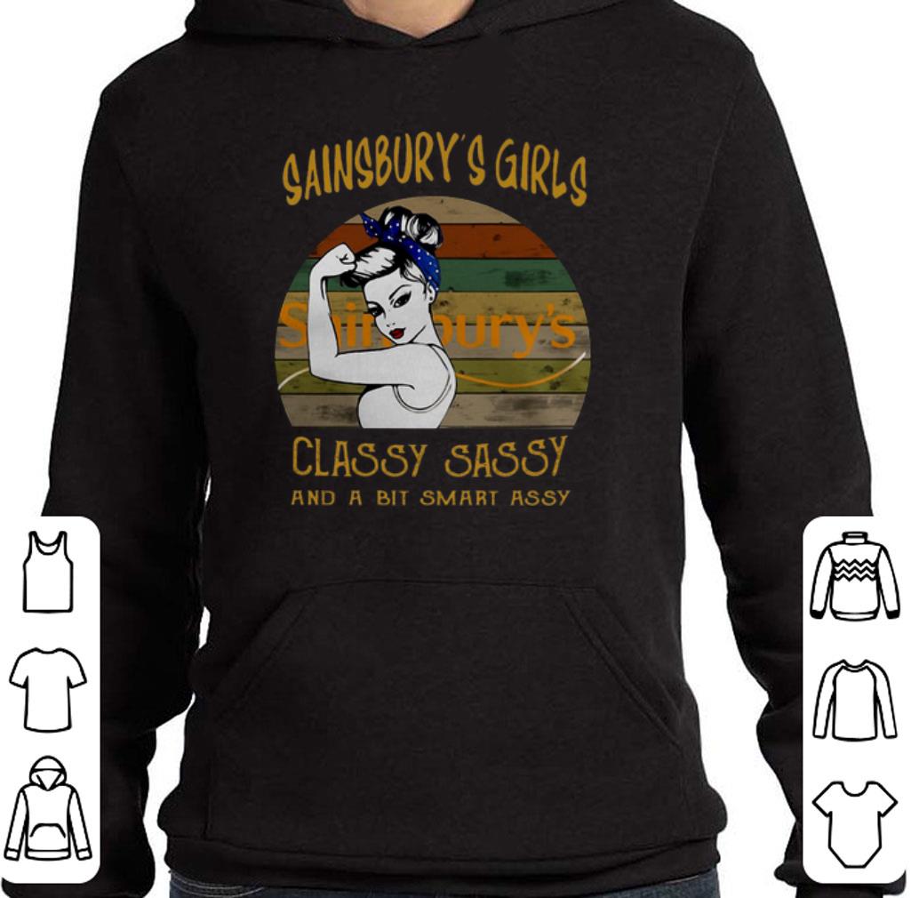 Top Sainsbury's girls classy sassy and a bit smart assy vintage shirt