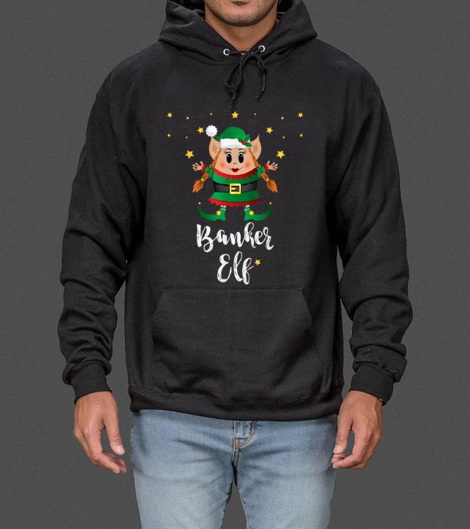 Awesome Banker Women Elf Matching Family Group Elves Christmas sweater