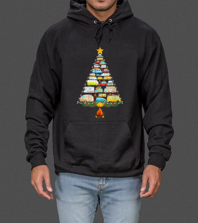 Awesome Camping Vehicle Christmas Tree Campers Gift sweater