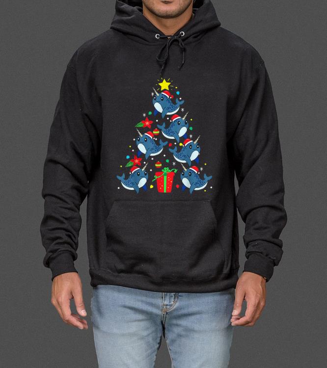 Awesome Narwhal Christmas Ornament Tree Funny Gift sweater