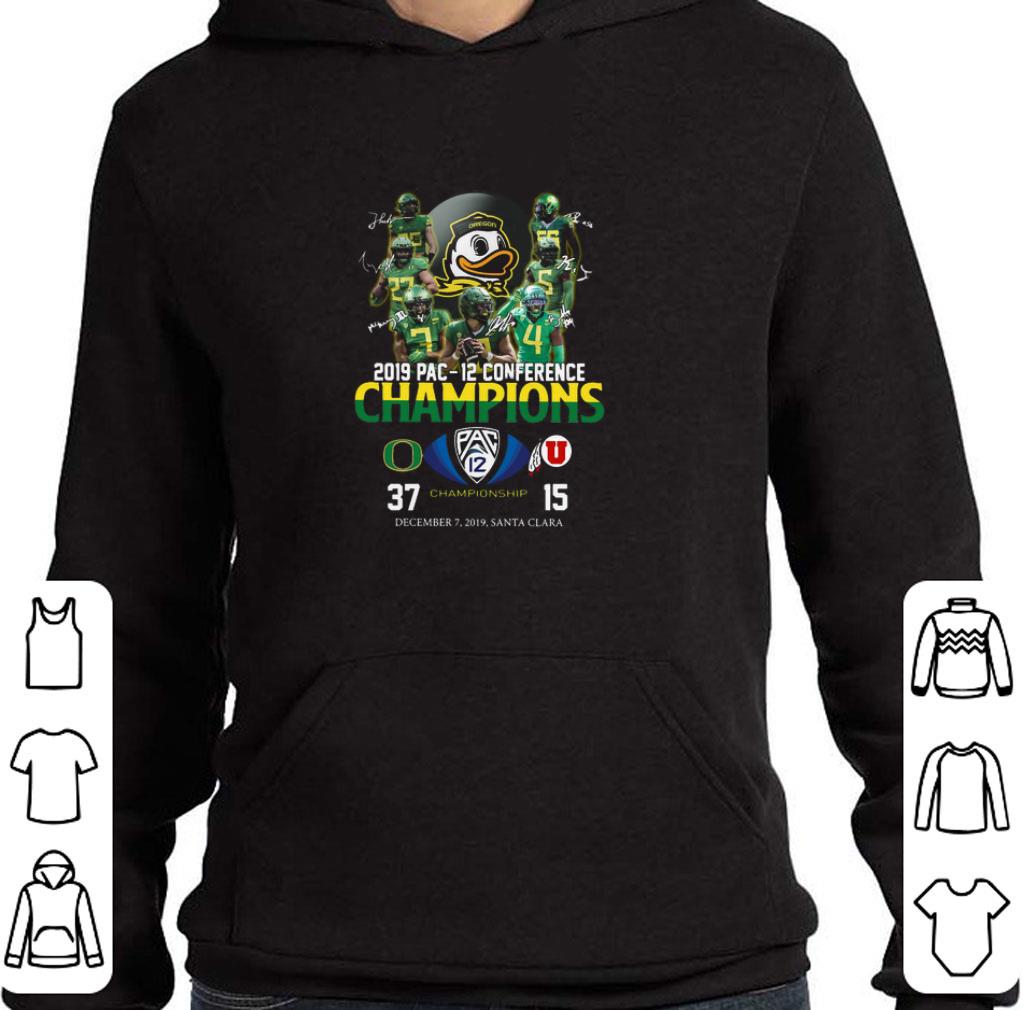 Awesome Oregon Ducks 2019 Pac 12 conference championship 37 15 shirt