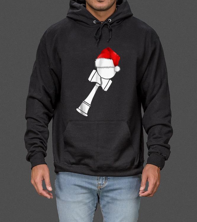 Christmas Kendama With Santa Hat (White) sweater