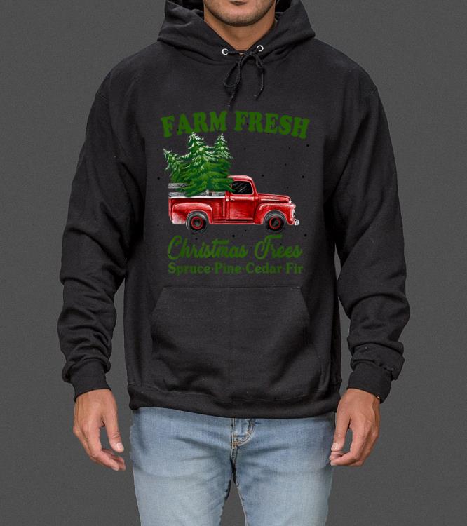 Farm Fresh Christmas Trees Spruce Pine Cedar Fir sweater
