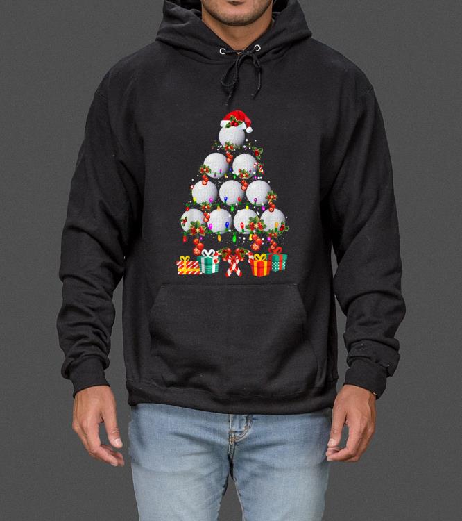 Great Golf Christmas Ugly Sweater Santa Hat Pajama sweater
