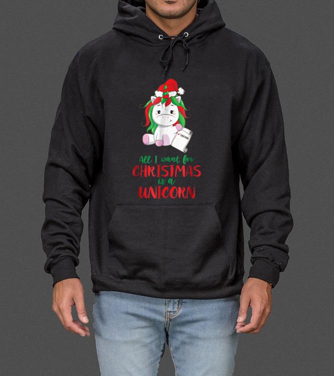 Hot All I Want For Christmas Is A Unicorn Christmas sweater
