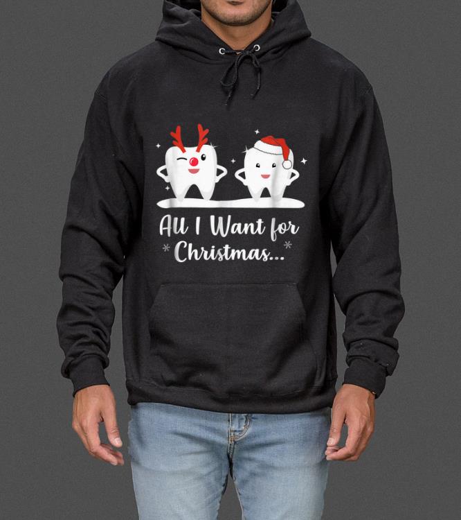 Nice All I Want for Christmas is my two Front Teeth sweater