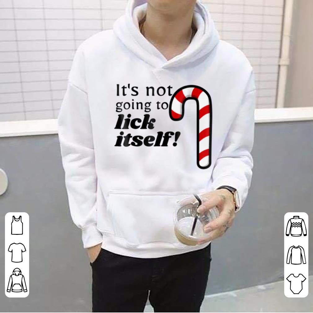 Nice Christmas Adult Humor Lick Itself Funny Gift Party sweater