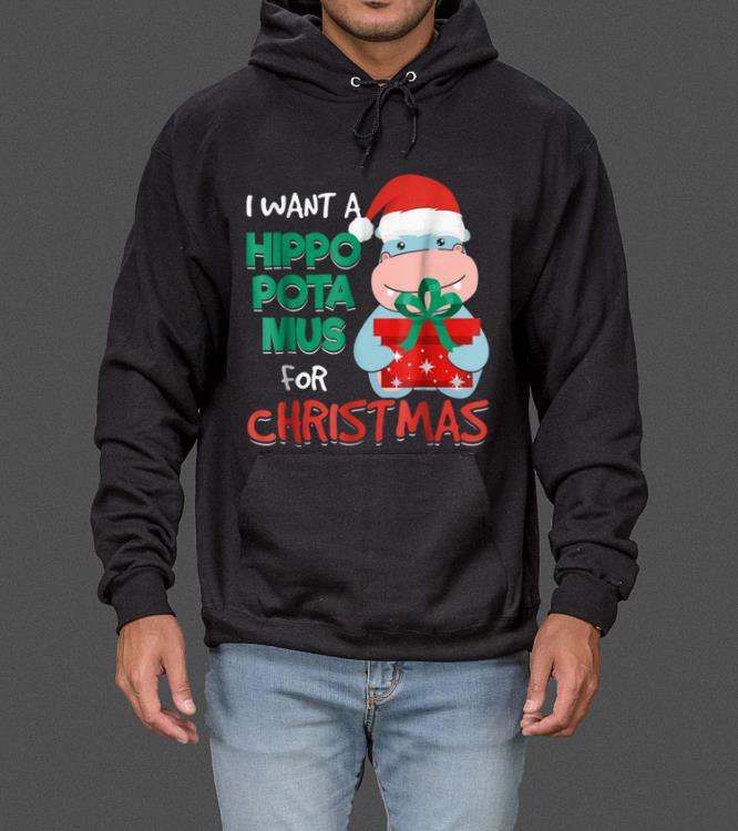 Nice I Want A Hippopotamus For Christmas sweater