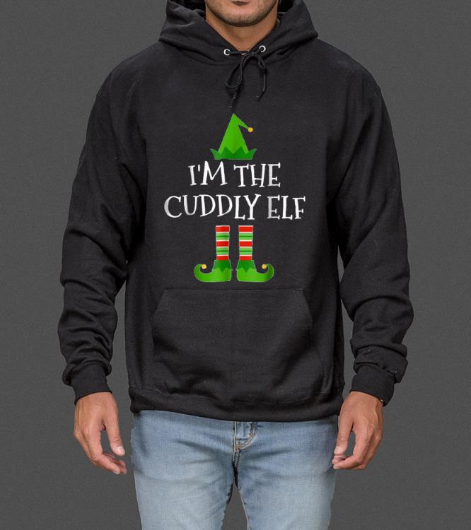 Nice I'm The Cuddly Elf Matching Family Group Christmas sweater