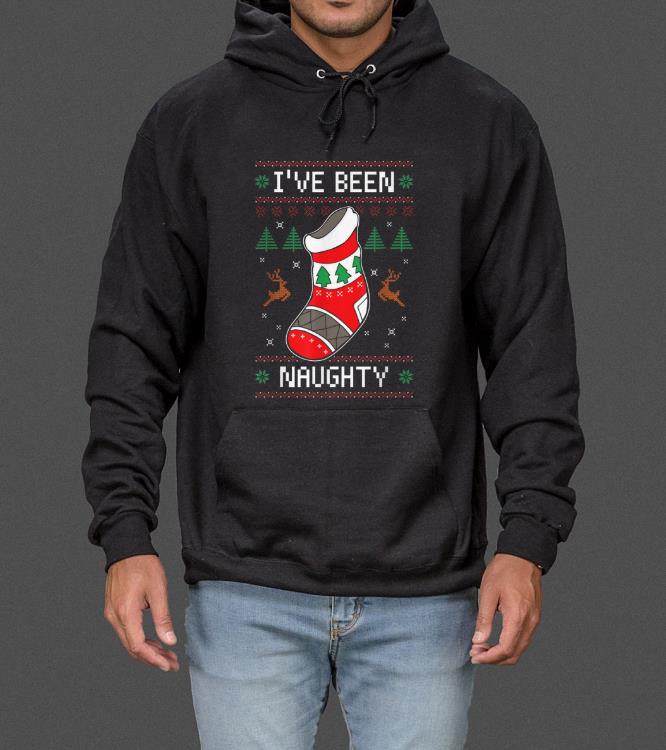 Nice I've Been Naughty Stocking Matching Ugly Christmas sweater
