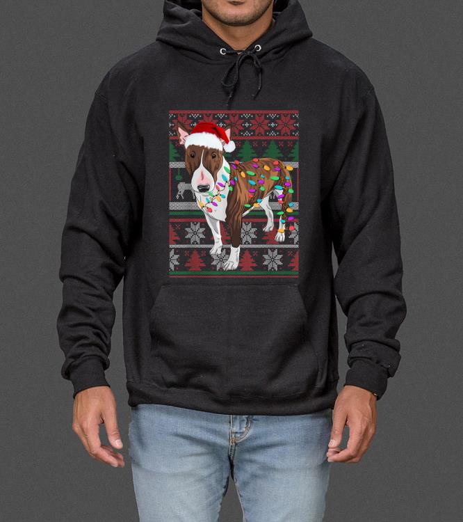 Official Bull Terrier Ugly Sweater Christmas Gift sweater