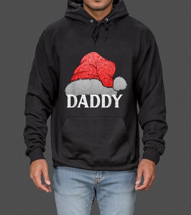 Premium Mens daddy santa claus hat Christmas Matching Family Group pajama sweater