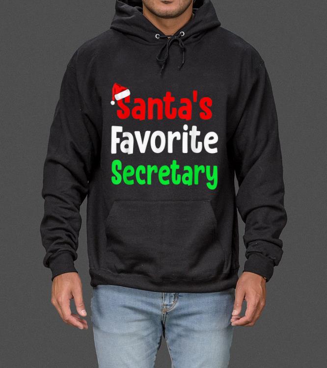Premium Santa's Favorite Secretary Funny Ugly Christmas sweater