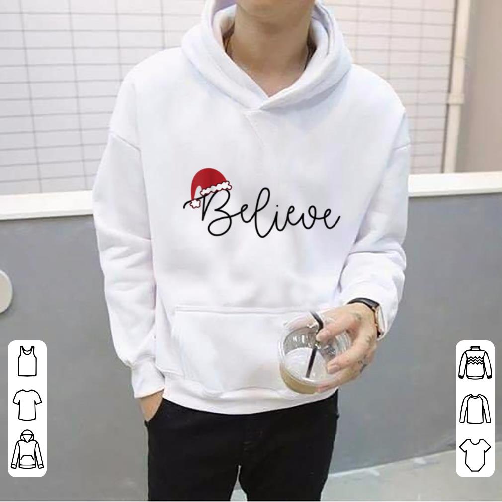 Pretty Believe In Santa Christmas sweater