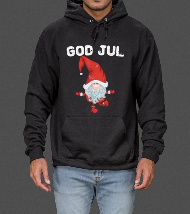 Pretty God Jul Swedish Merry Christmas Sweden Tomte Gnome sweater