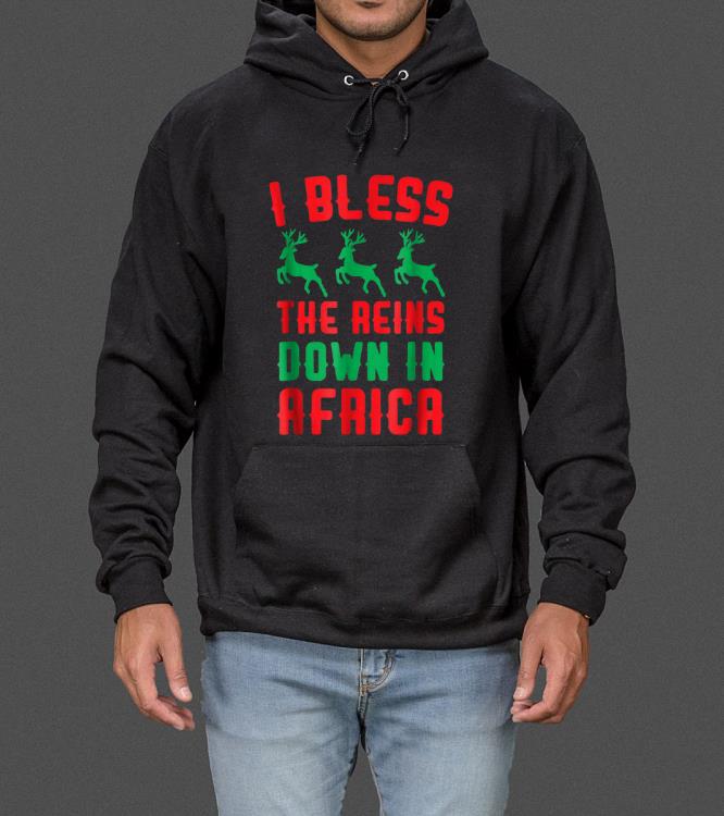 Pretty I Bless The Reins Down In Africa Funny Christmas sweater