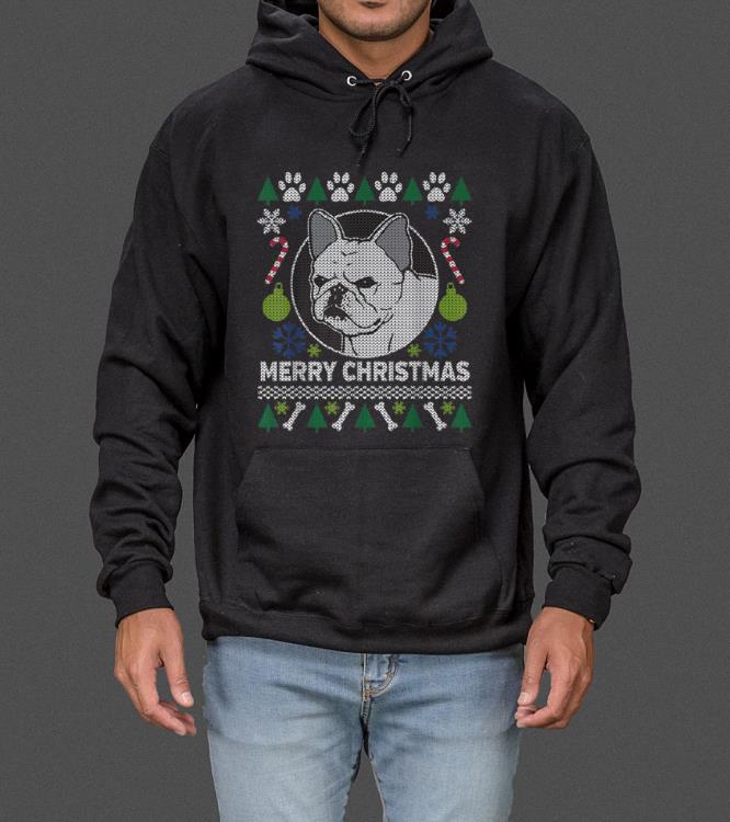 Pretty Mens French Bulldog Breed Ugly Christmas Style sweater