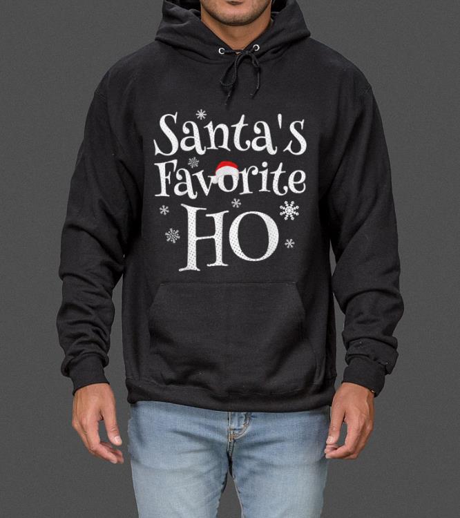 Santa's Favorite Ho Funny Christmas Joke Womens Mens Gift sweater