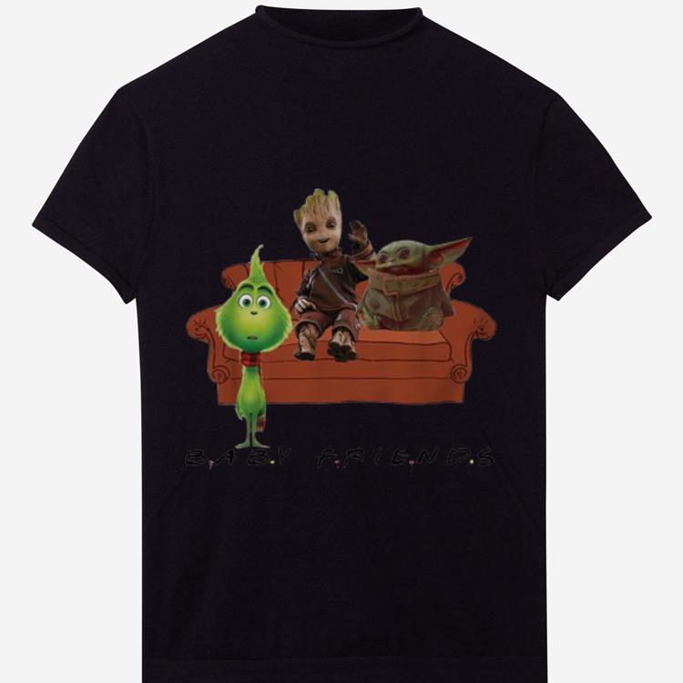Top Baby Friends Baby Yoda Baby Groot And Baby Grinch shirt