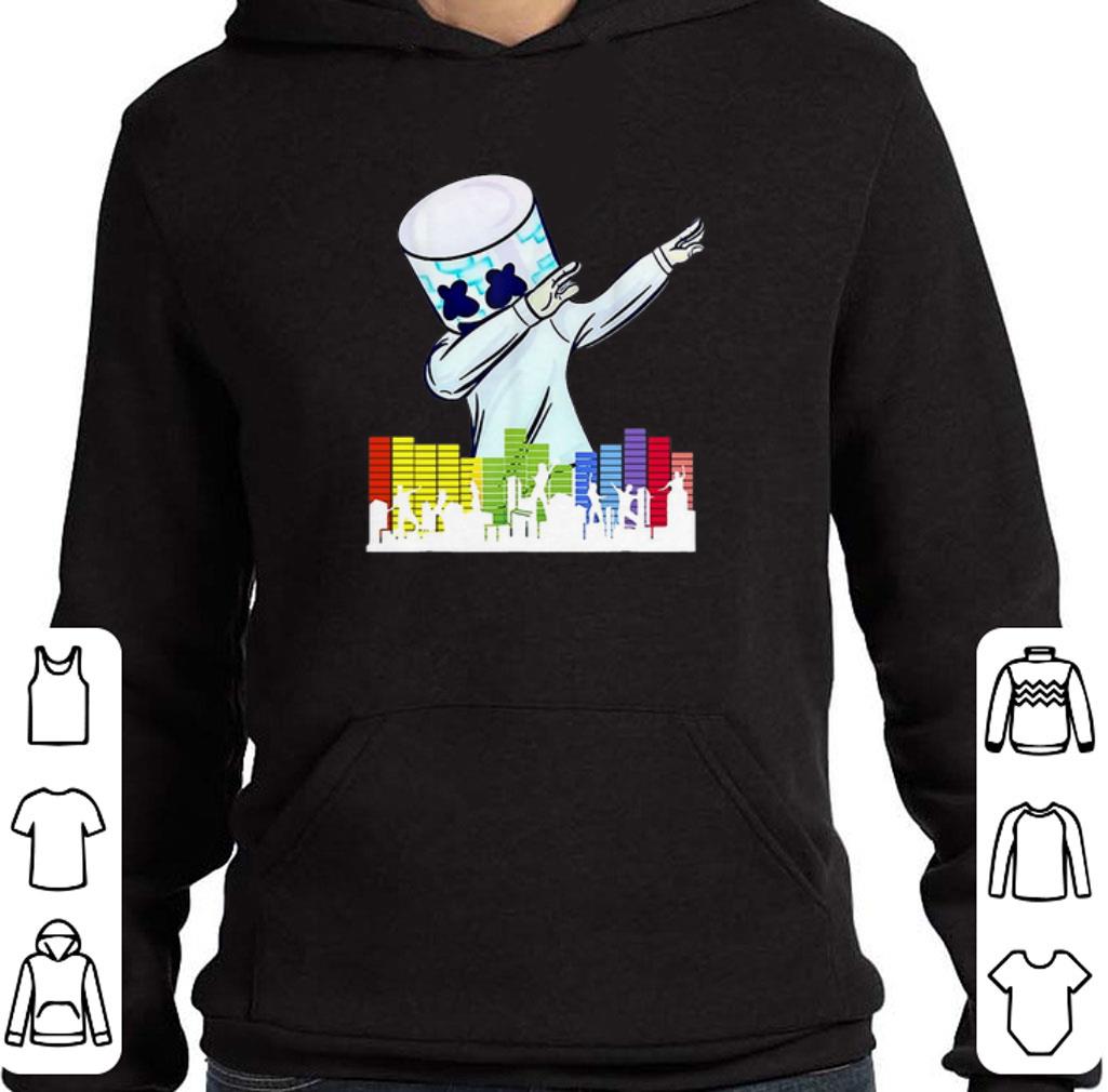 Top Marshmallow Dancing DJ City shirt