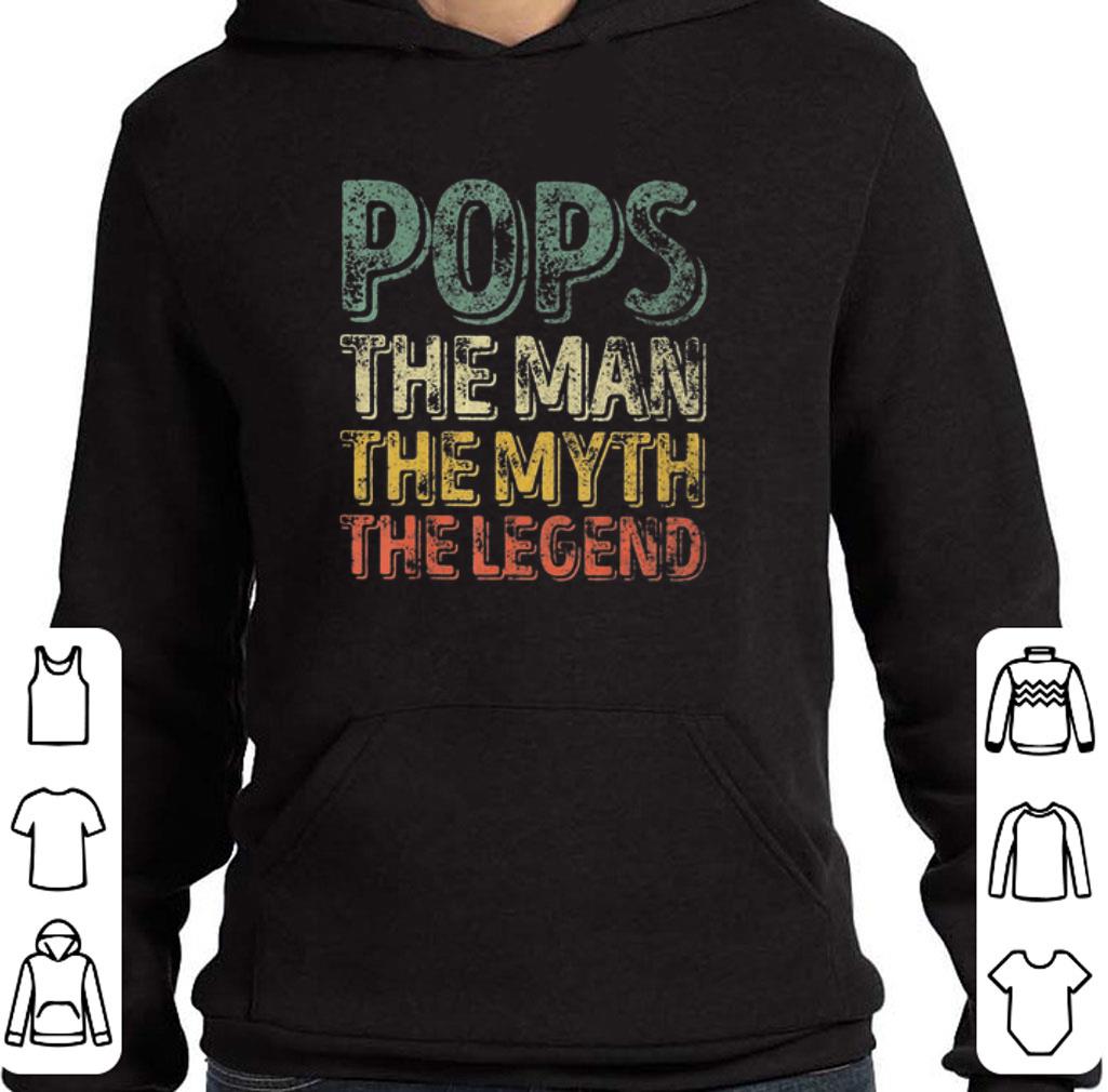 Top Papa Pops The Man The Myth The Legend Vintage shirt