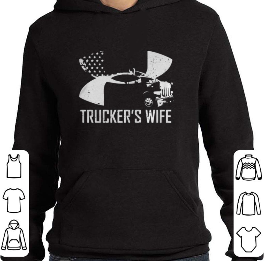 Top Under Armour Trucker's Wife shirt