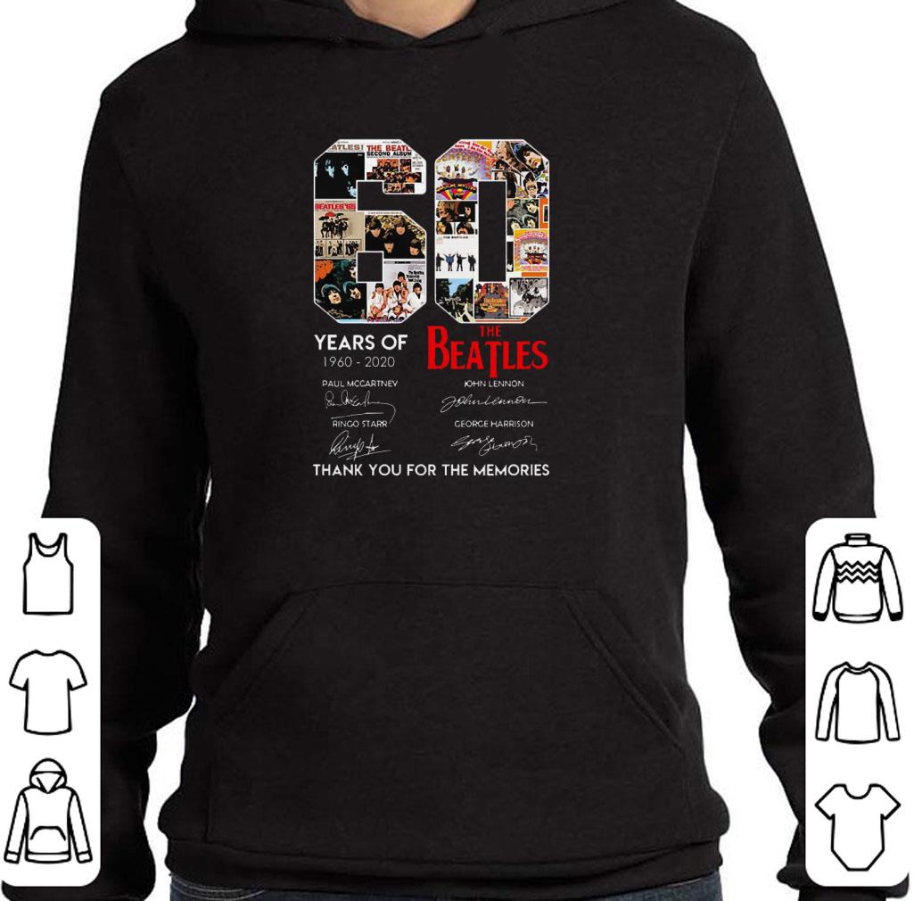 Awesome 60 Years Of The Beatles 1960 2020 Thank You For The Memories shirt 7 Awesome 60 Years Of The Beatles 1960 2020 Thank You For The Memories shirt
