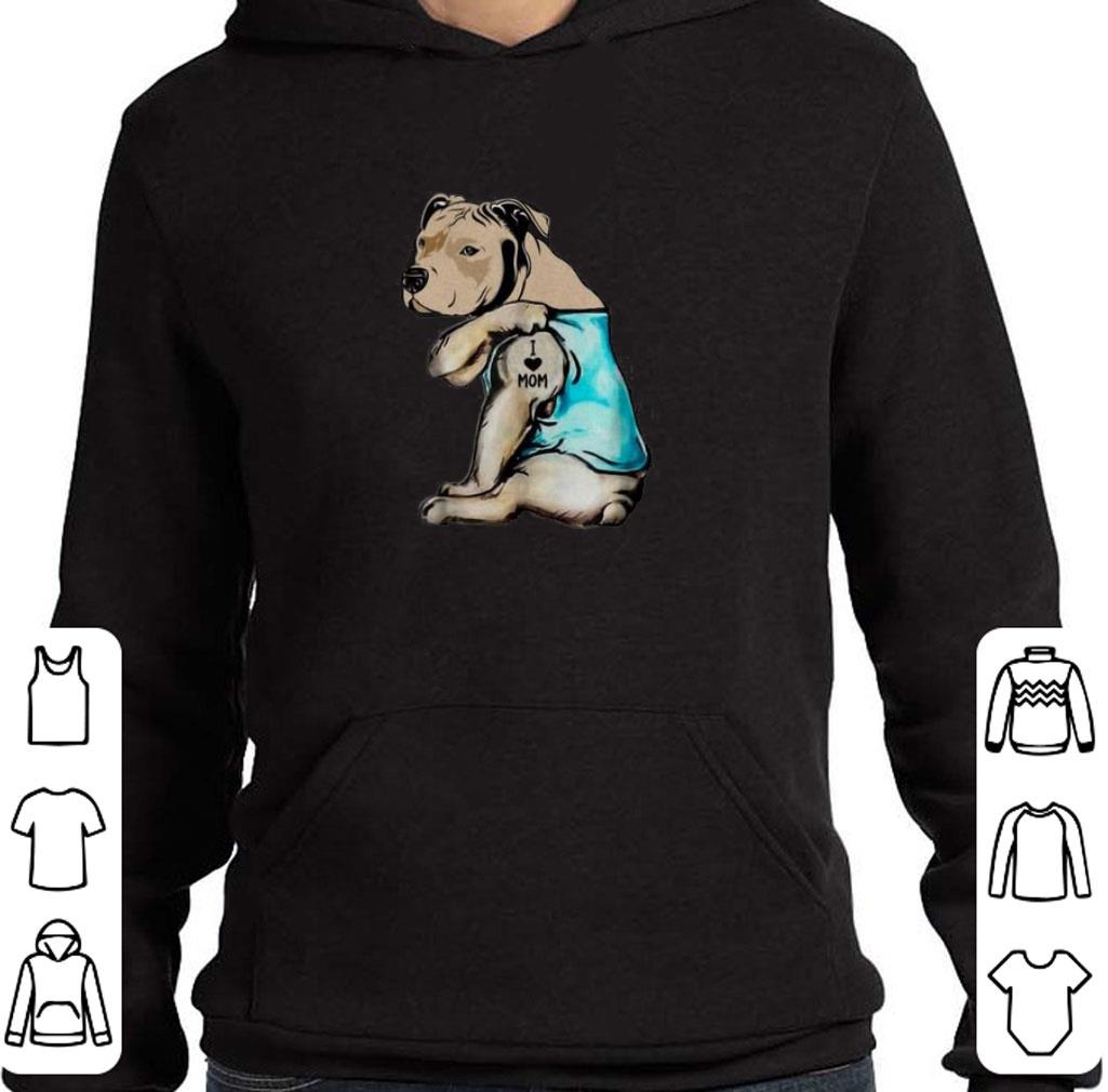 Awesome Dogo Argentino Tattoo I Love Mom shirt