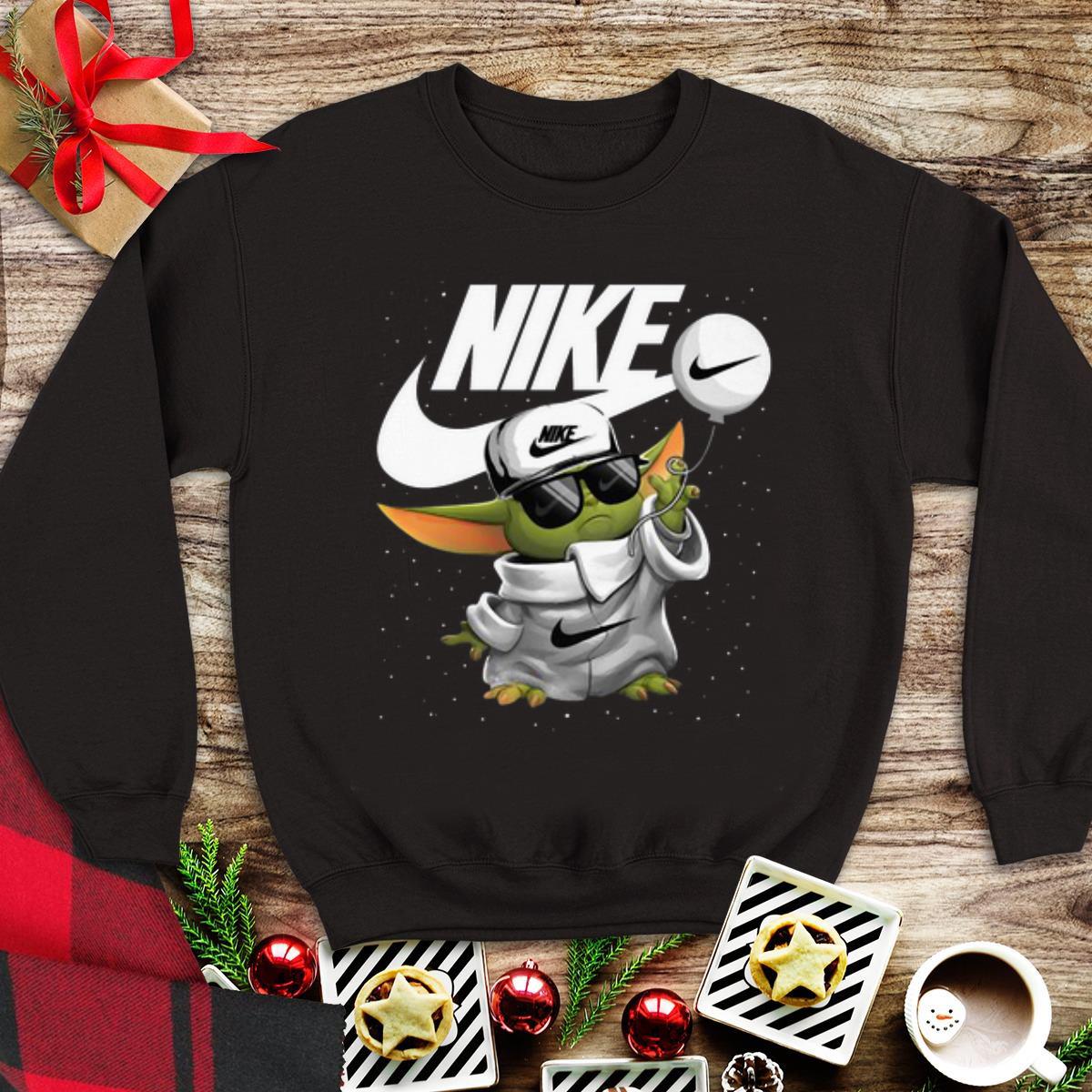 Baby Yoda Nike shirt
